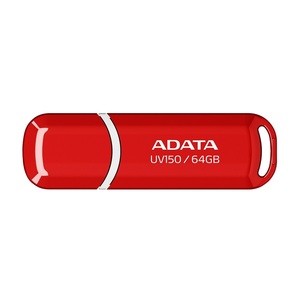 64GB USBメモリ ADATA AUV150-64G-RRD キャップ式 USB3.0