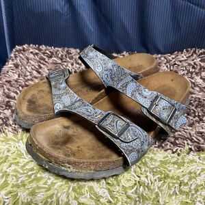 BIRKENSTOCK papillio ビルケンシュトック パピリオ　24cm ペイズリー サンダル