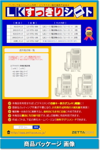 NTT αA1/N1用 ＬＫすっきりシート 20台分セット 【 LS-NT51-020 】
