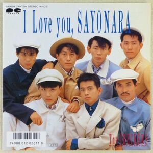 ■チェッカーズ｜I Love you, SAYONARA／PARTY EVERYDAY ＜EP 1987年 日本盤＞13th 作詞：藤井フミヤ セイコー「アベニュー」CMソング