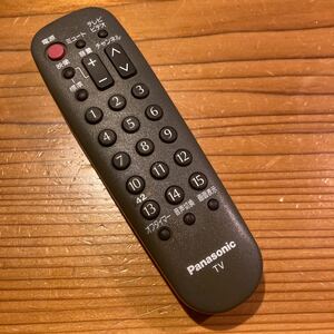 ★送料無料 即決価格★ Panasonic パナソニック テレビリモコン TNQ10468 赤外線動作確認済み