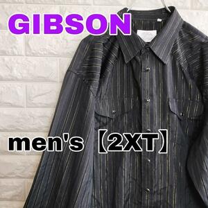 B311【GIBSON】長袖シャツ【メンズ2XT】