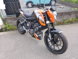 KTM　125デューク　JGA