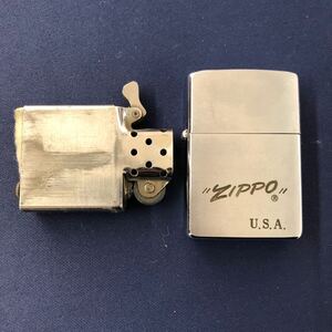 《S-51》 ★1円スタート★火花確認 ZIPPO ジッポー U.S.A. デザイン シルバー カラー 1979年製 喫煙グッズ 喫煙具 オイルライター