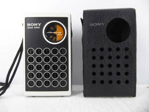 ★☆SONY AMトランジスタラジオ TR-4150 日本製 動作品 オマケ新品電池付き☆★