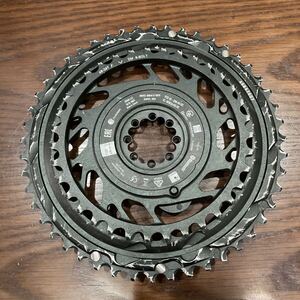 SRAM スラム AXS パワーメーター　チェーンリング　48-35T ジャンク　現状品