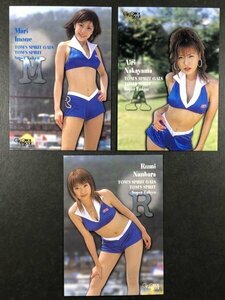 井上 万理　中山アイリ　南原 留美　GALS PARADISE 2001　221・222・223　レースクイーン トレーディング ギャルズパラダイス ギャルパラ