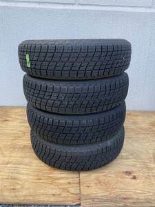 ●○【4】155/65R14　【中古タイヤ４本セット】 ブリヂストン アイスパートナー 【送料無料】 スタッドレスタイヤ ○●