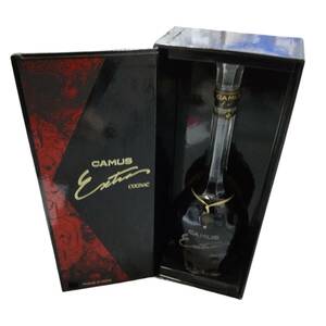 【未開栓】CAMUS COGNAC カミュ コニャック エクストラ ロングネック 容量700ml 度数記載なし 重量:約1489g 箱 hiL11478RO