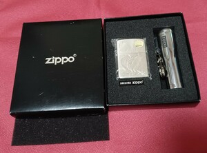 Zippo/ジッポー 　カジキ　携帯灰皿付き限定　シリアルNo.0011　2003年製