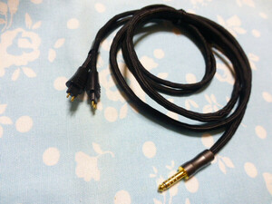 FOSTEX TH900mk2 TH610 TH909 用 8N-ofc 16芯 ブレイド編 4.4mm5極 125cm トープラ販売 CINQBES 純銅 非磁気性 ( D8000 HD800 ADX5000 可能