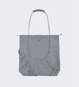 TYPESERVICE タイプサービス ショルダーバッグRuffled Adjustable Bag Gray musinsa ムシンサ 韓国 バッグ