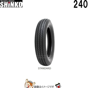 MT90-16 M/C 74H TT E240 フロント リア チューブタイヤ シンコー shinko タイヤ　アメリカン