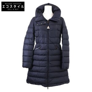 新品同様/国内正規/20年製 MONCLER モンクレール FLAMMETTEフラメッテ ダウン コート 2 ネイビー レディース