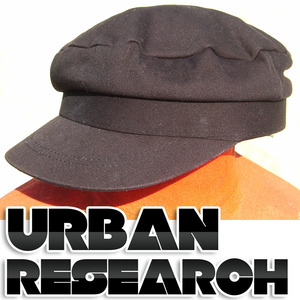 即決■URBAN RESEARCH■ブラックス校長先生cap■■古着