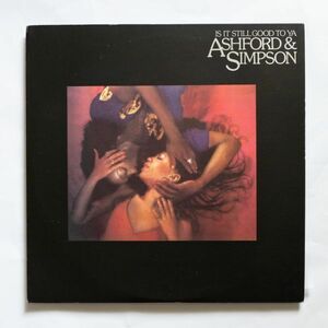 【LP/国内盤】Ashford & Simpson / Is It Still Good To Ya