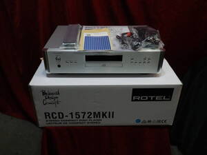 【開封品】ROTEL　ローテル　RCD-1572MKⅡ（RCD-1572MK2）CDプレイヤー メーカー保証１年付　