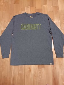 Carhartt カーハート ヘヴィウエイト 長袖Tシャツ L グレー