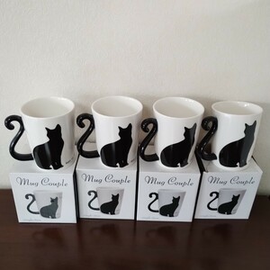 ねこマグカップ4セット