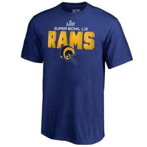 アメフト NFL公式 ラムズ スーパーボボウル 長袖Tシャツ Mサイズ【新品】