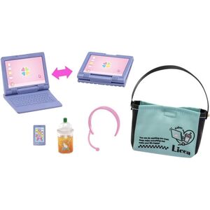 タカラトミー リカちゃん ごっこ遊び LG-11 いつでもリモート パソコン＆スマホセット おままごと 3歳以上 (人形別売)