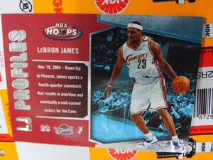 】UD 2005-06 Upperdeck Hoops】LeBron James●LJ Profiles LBJ-3