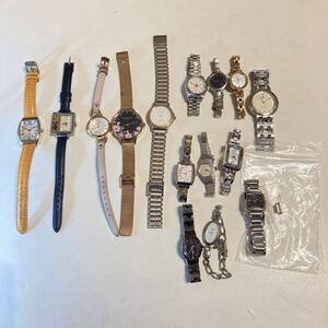 577-0207 腕時計 15点まとめて SEIKO agnes b FOSSIL WIRED Angel Heart など