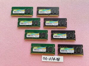 DDR4-2400　CL17 8GB　8枚セット動作確認済み　管理OA-01438