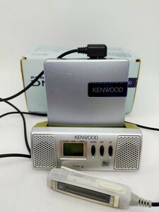 【KENWOOD/ケンウッド/DMC-P55-L/ブルー/MDLP対応/ポータブルMDプレーヤー/現状品/通電ok/浦R】