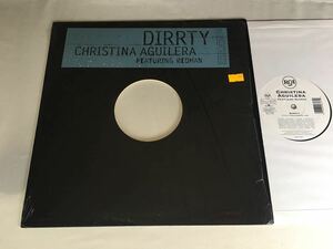 【シュリンクあり】Christina Aguilera / Dirrty feat Redman 3トラック12inch BMG/RCA 07863-60617-1 02年リリースEP