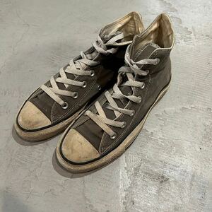 コンバース オールスター CONVERSE ALL STAR キャンバス US6 24.5cm ハイカット グレー ビンテージ 00s アメリカ USA古着 チャックテイラー