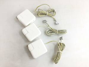 〇【3個セット】Apple 純正 45W MagSafe 2 Power Adapter 電源アダプタ A1436 動作品