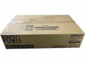 沖縄・離島発送不可　送料無料!!　 OMRON　無停電電源装置　BN240XR　未使用品　製造日から長期間経過の為ジャンク扱い　【992302500761】