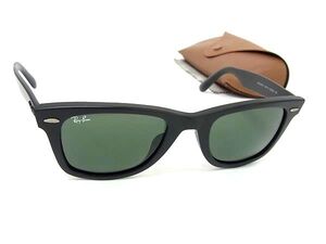 1円 ■美品■ Ray-Ban レイバン RB2140-F 901 ウェイファーラー サングラス メガネ 眼鏡 メンズ レディース ブラック系 FF5170