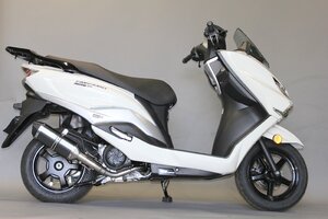 【送料無料】Valiente バーグマンストリート125EX バイクマフラー 8BJ-EA23M カルマ カーボン マフラー バリエンテ バイクパーツ v-201-ca1