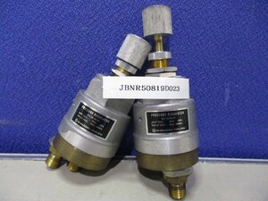 中古 SHIMADZU PRESSURE REGULATOR 221-18150-92　INLET PRES MAX 1Mpa OUTLET PRES MAX 600KPa 2個＜送料別＞(JBNR50819D023)