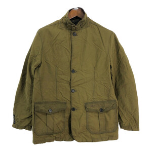 Barbour バブアー LUTZ オイルドジャケット カーキ (メンズ XL) 中古 古着 R8415