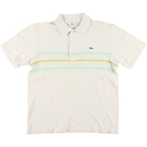 古着 ラコステ LACOSTE 半袖 ポロシャツ メンズM /eaa428353 【SS2409_30%】