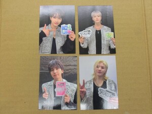 T【4み-03】【送料無料】SEVENTEEN：FOLLOW/スタンプラリー/ジュン ホシ ウォヌ ウジ トレカ/K-POP/フォトカード