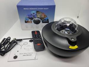 REMOTE NIGHT LIGHT PROJECTOR　新品 リモコン Bluetooth スピーカー 星空 パーティ スタープロジェクター