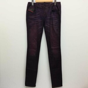 ディーゼル Grupww SUPER SLIM-SKINNY LOW WAIST ストレッチ スキニージーンズ カラーデニムパンツ パンツ パンツ 28インチ 無地