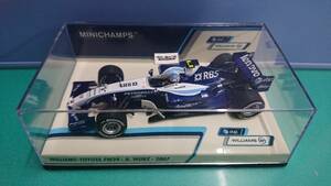 MINICHAMPS 1/43 ウィリアムズ トヨタ FW29 アレクサンダー・ヴルツ 2007 ミニチャンプス