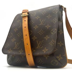 【未使用級】LOUIS VUITTON ルイヴィトン ミュゼット サルサ モノグラム ショルダーバッグ メッセンジャー PVC レザー M51258 保存袋付き