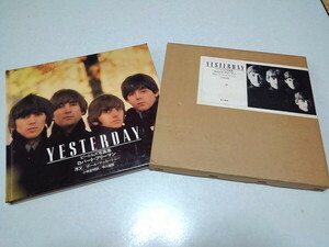 ●　ビートルズ写真集 YESTERDAY　ロバート・フリーマン　♪初版♪外ケース付き　The Beatles※管理番号 pa3662