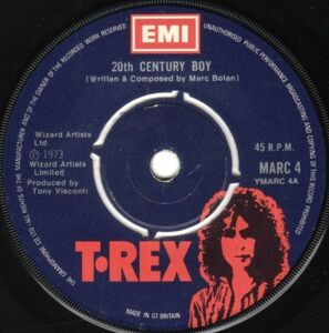 英7 T Rex 20th Century Boy / Free Angel MARC4 T REX /00080