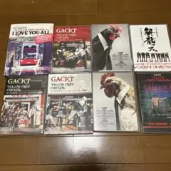 GACKT DVD YFC8本まとめ売り