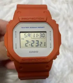 G-SHOCK DW-5600M ジーショック　オレンジ