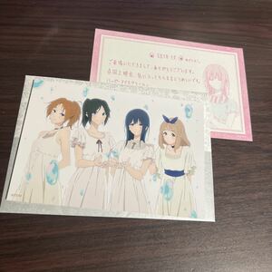 リズと青い鳥 上映会特典 招待状　イラストカード 鎧塚みぞれ 傘木希美 優子　夏希　京都アニメーション　京アニ　ポストカード 響け