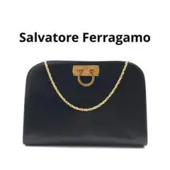 Salvatore Ferragamo フェラガモ チェーン バッグ ガンチーニ