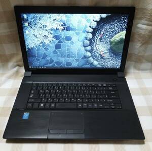 キーボード綺麗 TOSHIBA DynaBook B554/K 第4世代i3 8Gメモリ 320GBHDD DVDドライブ 15.6インチ Office すぐ使える点検整備設定済中古PC